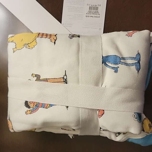 Pottery Barn Kids NWT Sesame Street Organic Pajamas Size 6 - Picture 4 of 5